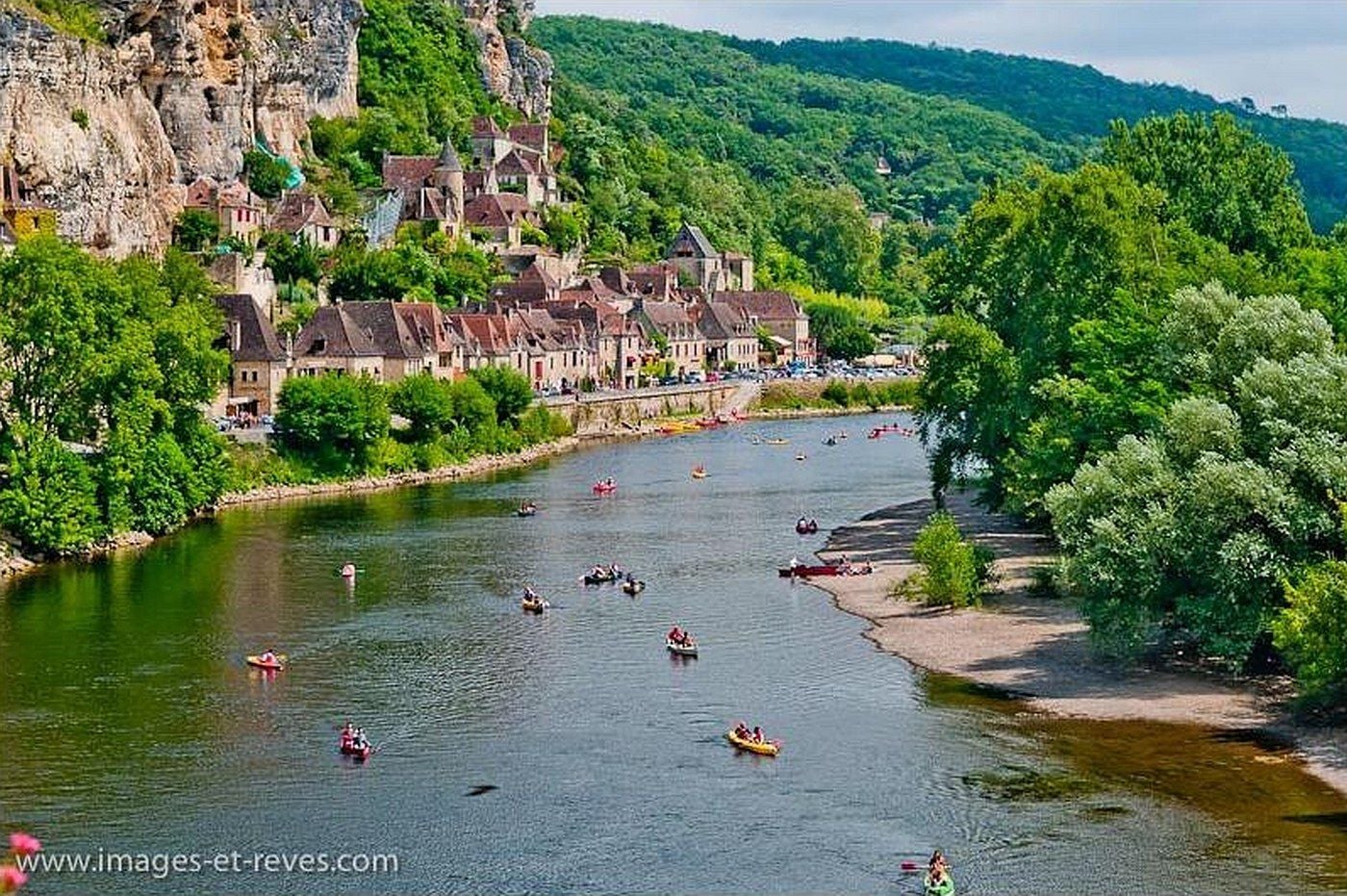 Location au bord de l’eau en Dordogne